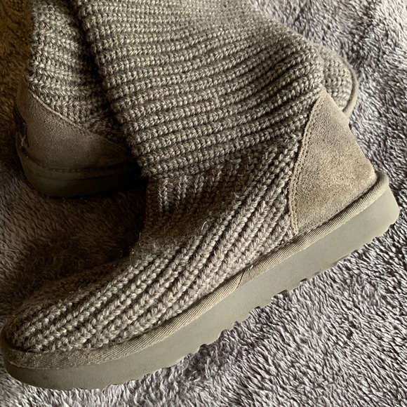 UGG | Shoes | Ugg Gray Sweater Boots 